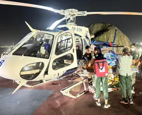 Imagem ilustrativa da imagem Homem tem perna amputada ao manusear roçadeira no Noroeste do ES