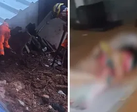 Imagem ilustrativa da imagem Idosos boiam em colchões após casa de repouso em MG inundar: ‘Está debaixo d´água’