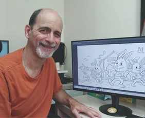 Imagem ilustrativa da imagem Jornal A Tribuna de hoje tem pôster para colorir e celebrar a Páscoa