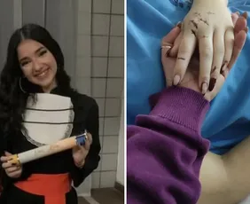 Imagem ilustrativa da imagem Jovem esfaqueada ao negar namoro respira sem aparelhos, diz mãe