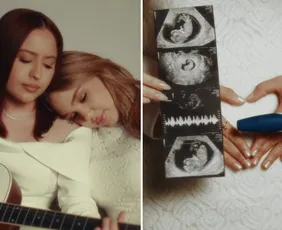 Imagem ilustrativa da imagem Júlia Ribeiro e Mari Fernandez anunciam gravidez em vídeo: 'Nosso maior sonho'