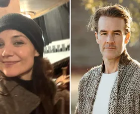 Imagem ilustrativa da imagem Katie Holmes homenageia James Van Der Beek com carta escrita à mão: 'gratidão'