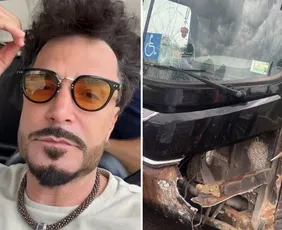 Imagem ilustrativa da imagem Latino sofre acidente de ônibus a caminho de show em SP