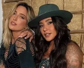 Imagem ilustrativa da imagem Lauana Prado e Tati Dias trocam declarações após flagra em São Paulo