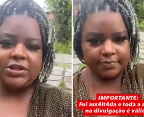 Imagem ilustrativa da imagem MC Carol tem carro roubado por bandidos armados com fuzis a caminho de show