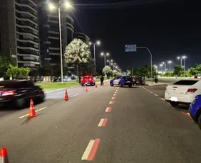 Imagem ilustrativa da imagem Mais de 70 motoristas recusam o teste do bafômetro durante blitze em Vitória