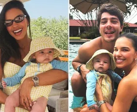 Imagem ilustrativa da imagem Mariana Rios celebra quatro meses do filho e fala de jornada até a maternidade