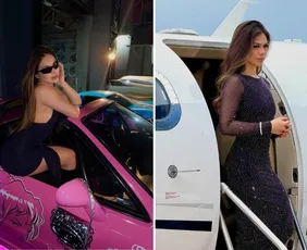 Imagem ilustrativa da imagem Melody ostenta mansão e carros após faturar R$ 50 milhões