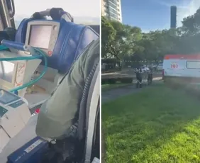 Imagem ilustrativa da imagem Menino de 7 anos perde parte da mão e da visão após explosão de rojão no ES