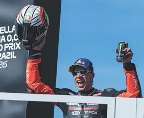 Imagem ilustrativa da imagem MotoGP: Bezzechi domina a etapa do Brasil em Goiânia