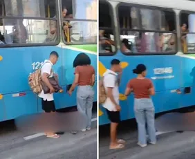 Imagem ilustrativa da imagem Motociclista é atropelado por ônibus na Rodovia do Sol, em Vila Velha