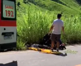 Imagem ilustrativa da imagem Motociclista morre após colidir com moto conduzida por adolescente em Pancas