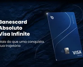 Imagem ilustrativa da imagem Novo cartão Banescard Absoluto se destaca entre os três melhores do Brasil