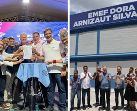 Imagem ilustrativa da imagem Novos equipamentos públicos são entregues em Alfredo Chaves e São Mateus