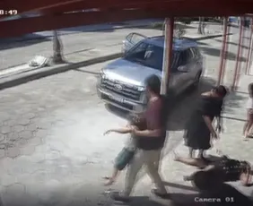 Imagem ilustrativa da imagem Pai é preso após agredir ex e sequestrar filho no Norte do ES; veja vídeo