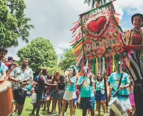 Imagem ilustrativa da imagem Parque Botânico da Vale recebe o regionalzinho da Nair, feira e dança cigana