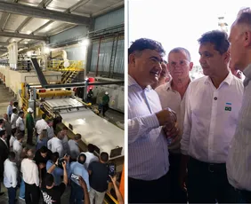 Imagem ilustrativa da imagem Placas do Brasil vai ter fábrica de resina