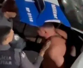 Imagem ilustrativa da imagem Policial que bateu na mulher pode ser expulso da PM