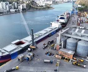 Imagem ilustrativa da imagem Portos de Vitória e Vila Velha movimentam 1,8 milhão de toneladas no 1º trimestre