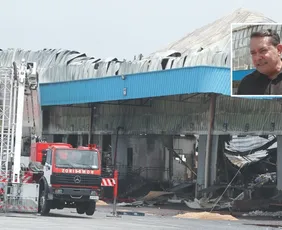 Imagem ilustrativa da imagem Prejuízo da Rede BH com incêndio em galpão pode chegar a R$ 150 milhões