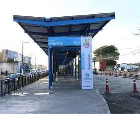 Imagem ilustrativa da imagem Primeira estação do corredor exclusivo para ônibus é entregue em Vila Velha