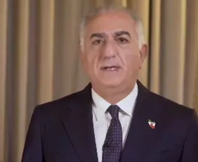 Imagem ilustrativa da imagem Príncipe herdeiro do Irã chama ataque dos EUA e Israel de "intervenção humanitária"