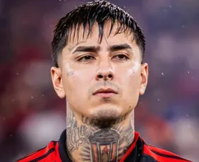 Imagem ilustrativa da imagem Pulgar, do Flamengo, pega quatro jogos de suspensão no STJD por agressão