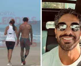 Imagem ilustrativa da imagem Quem é Tiago Maia, empresário fotografado de mão dada com Ivete Sangalo na praia