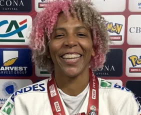 Imagem ilustrativa da imagem Rafaela Silva conquista o ouro na primeira competição de judô do ano