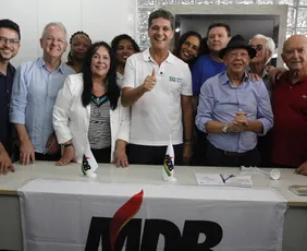 Imagem ilustrativa da imagem Ricardo e Euclério na liderança do MDB