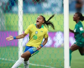 Imagem ilustrativa da imagem Seleção brasileira goleia Zâmbia por 6 a 1 no Fifa Series