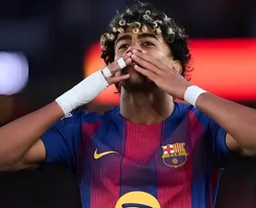 Imagem ilustrativa da imagem Yamal lamenta lesão às vésperas da Copa do Mundo