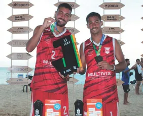 Imagem ilustrativa da imagem Atletas conquistam recorde de medalhas no Jubs Praia