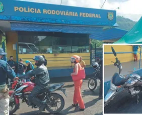 Imagem ilustrativa da imagem Blitze da PRF para flagrar infrações de motociclistas