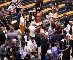 Imagem ilustrativa da imagem Câmara vota para derrubar veto ao PL da Dosimetria; falta o Senado