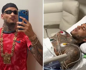 Imagem ilustrativa da imagem Cantor Anderson Neiff, o rei do brega funk, é baleado no ombro após show em SP