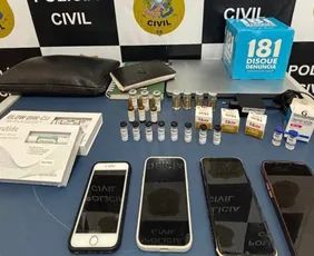 Imagem ilustrativa da imagem Casal é preso suspeito de comercializar ilegalmente medicamentos para emagrecimento