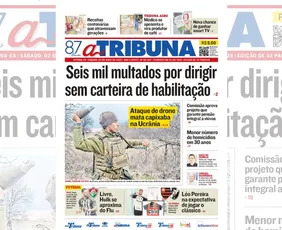 Imagem ilustrativa da imagem Confira os destaques do jornal A Tribuna deste sábado