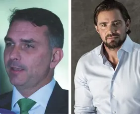 Imagem ilustrativa da imagem Flávio diz que é mentira financiamento de Vorcaro para filme de Bolsonaro
