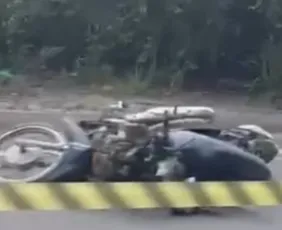 Imagem ilustrativa da imagem Jovem de 18 anos morre em acidente de moto em Barra de São Francisco