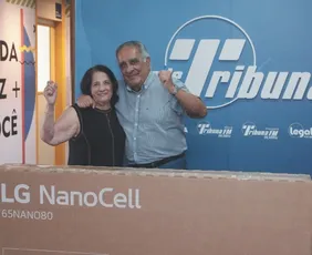 Imagem ilustrativa da imagem Leitor faz a festa com smart TV novinha na promoção de A Tribuna