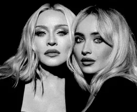 Imagem ilustrativa da imagem Madonna e Sabrina Carpenter anunciam nova música para esta semana