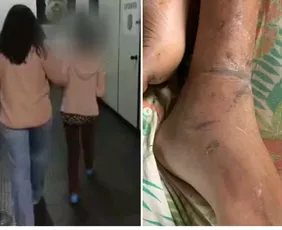 Imagem ilustrativa da imagem Mãe é presa suspeita de torturar filho e mantê-lo acorrentado em Goiás