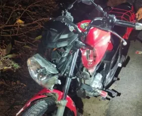 Imagem ilustrativa da imagem Motociclista fica em estado grave após bater em cavalo no ES
