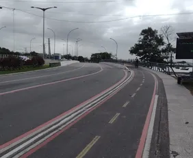 Imagem ilustrativa da imagem Ponte de Camburi é liberada para pedestres e ciclistas após conclusão de obras