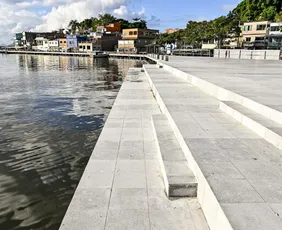 Imagem ilustrativa da imagem Vitória entrega nova etapa da reurbanização da orla de São Pedro neste sábado