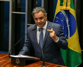Imagem ilustrativa da imagem Aécio desiste de disputar a Presidência, e PSDB ficará sem candidato ao Planalto