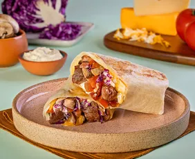 Imagem ilustrativa da imagem Aussie estreia na categoria de wraps com versões de frango crocante e mignon