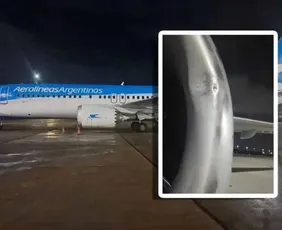 Imagem ilustrativa da imagem Avião de companhia argentina identifica impacto de drone no Galeão