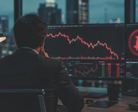 Imagem ilustrativa da imagem Bitcoin em baixa: risco ou oportunidade de lucrar?